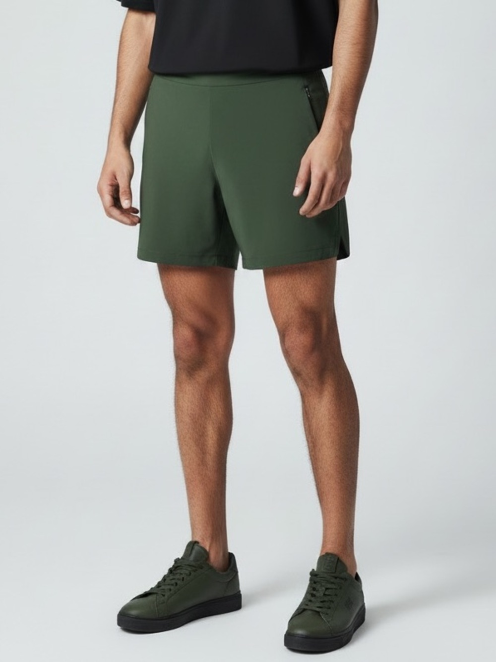 Barbell Adapted Training 5” Shorts Mens Large in Pine Green - NWOT